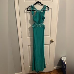 Prom/ formal dress. Teal Sz 3/4